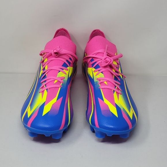 Puma Ultra Match Energy Luminous FG/MG M 107543 01 Shoes Blue Mens Size 13 New - Picture 5 of 8